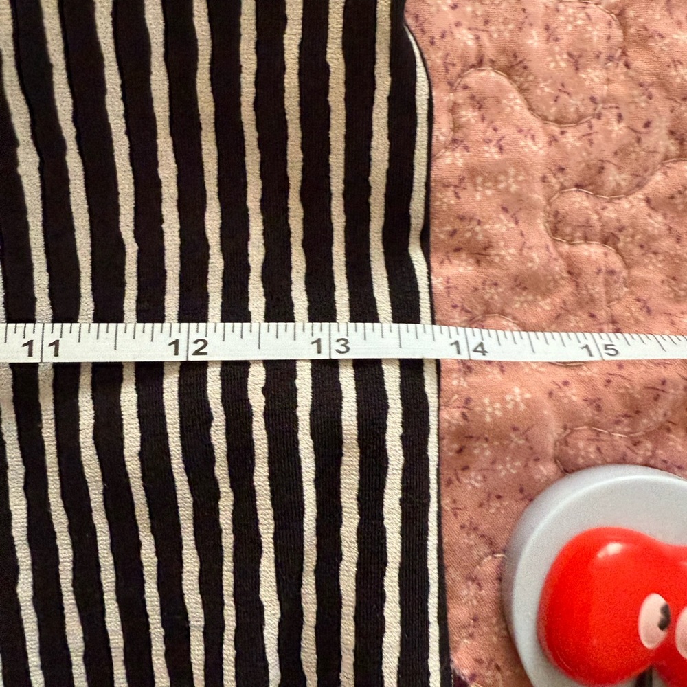 NWT Vixen by Micheline Pitt Miss Kitty Pinstripes Wiggle Dress - Picture 5 of 6